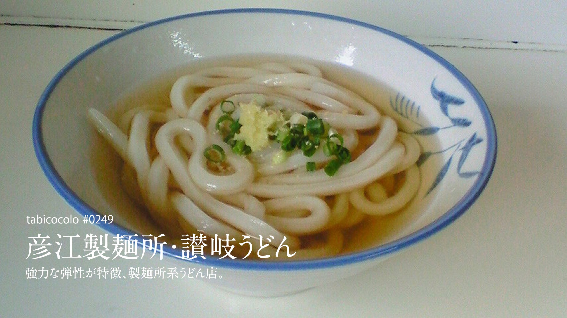 彦江製麺所・讃岐うどん