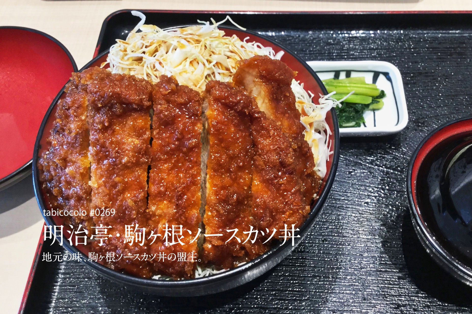 明治亭・駒ヶ根ソースカツ丼