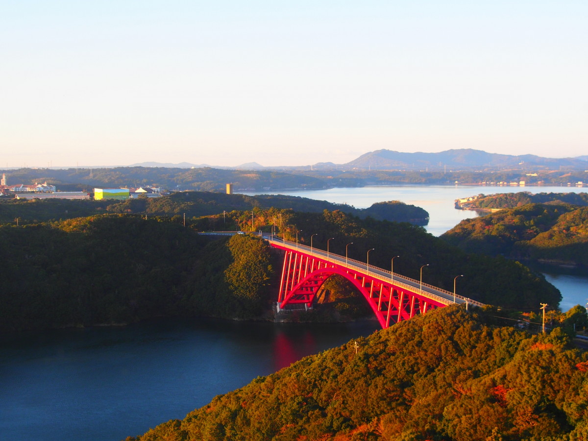 的矢湾大橋