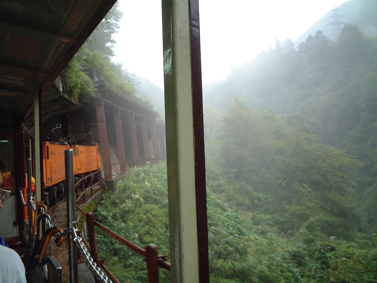 黒部峡谷トロッコ電車