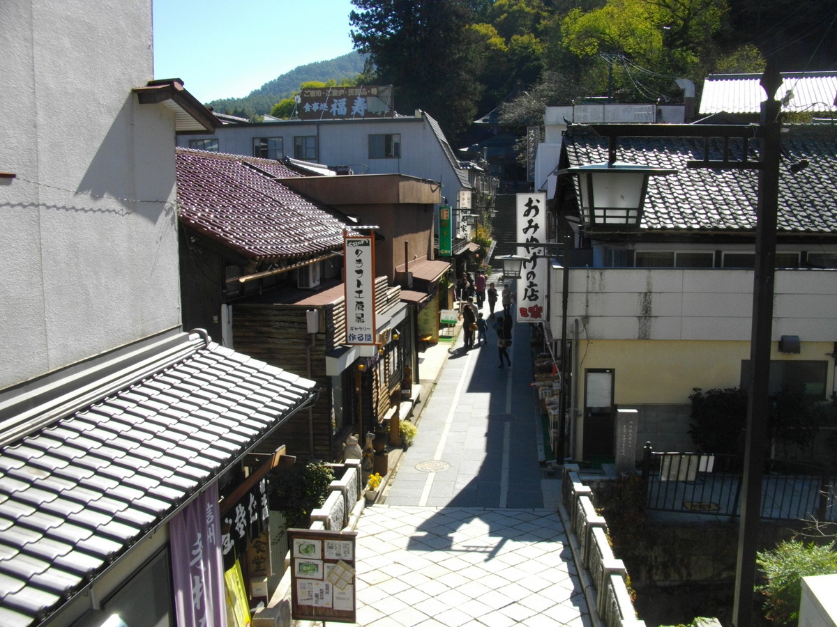 別所温泉・大湯