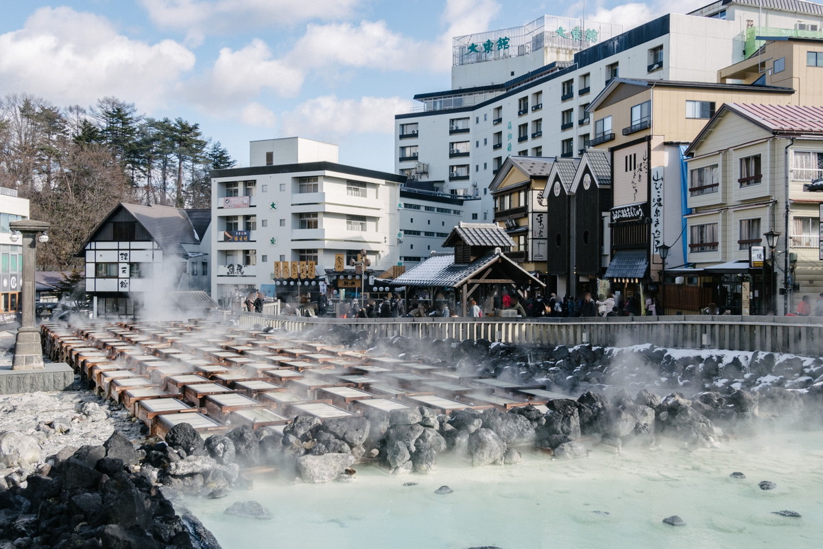 草津温泉・湯畑