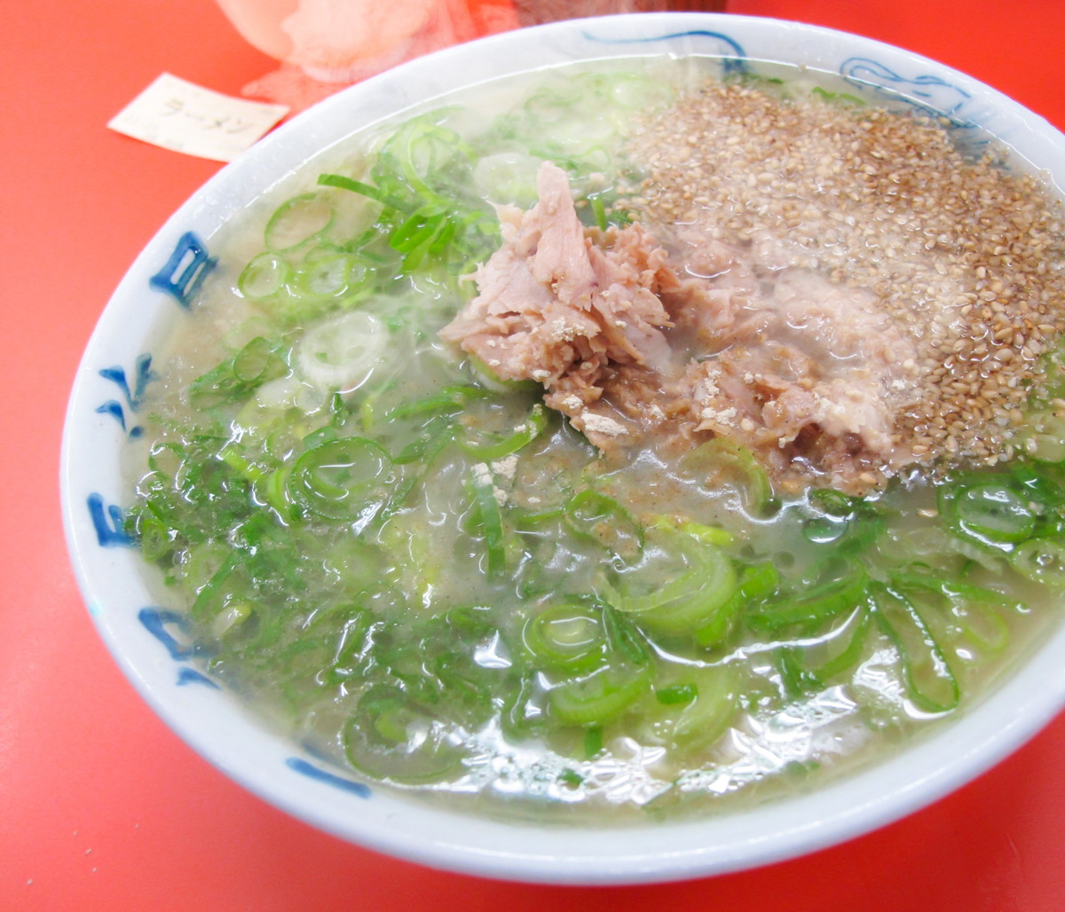 元祖長浜屋・長浜ラーメン