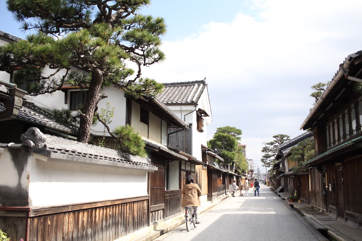 近江八幡の町並み