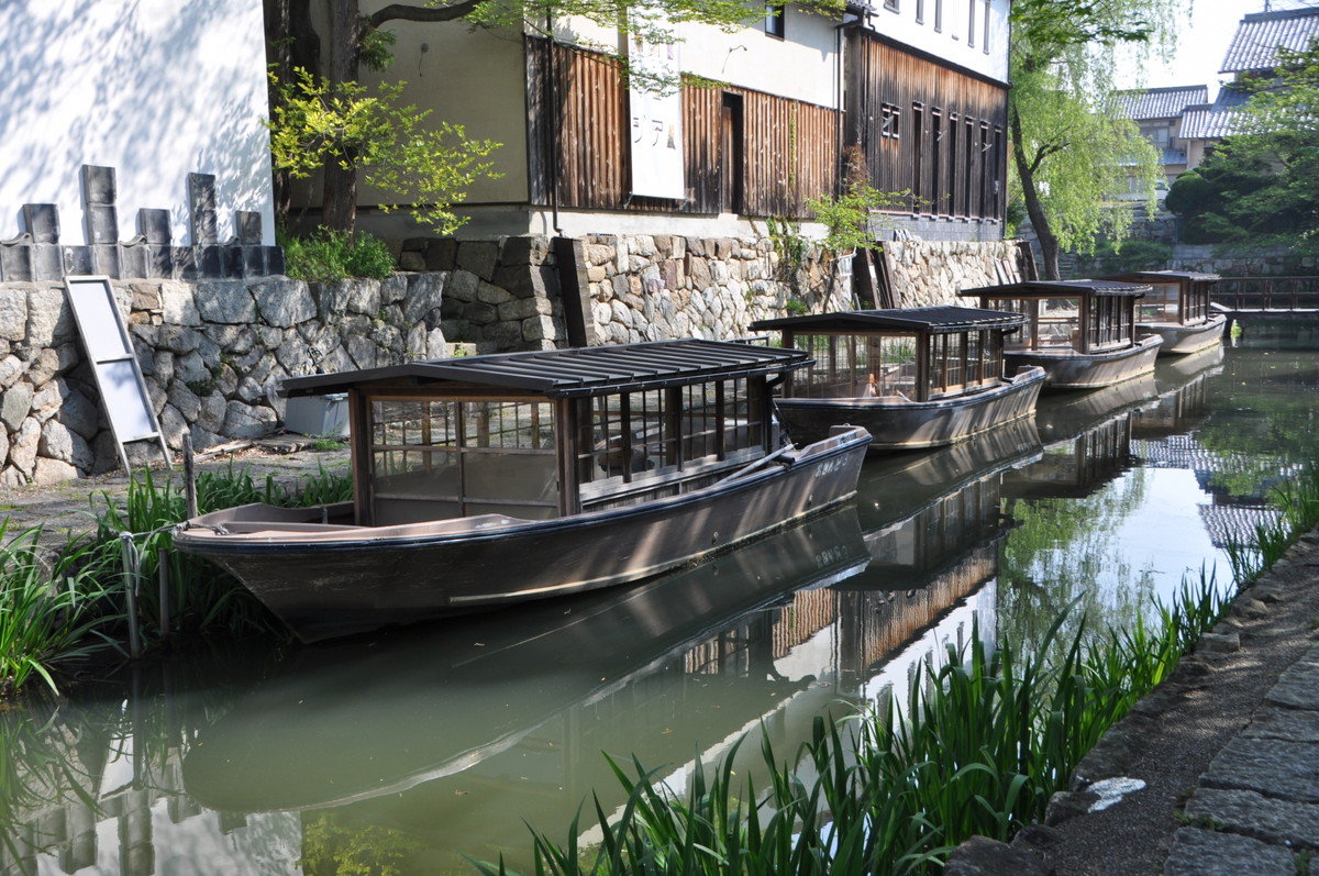 近江八幡の町並み