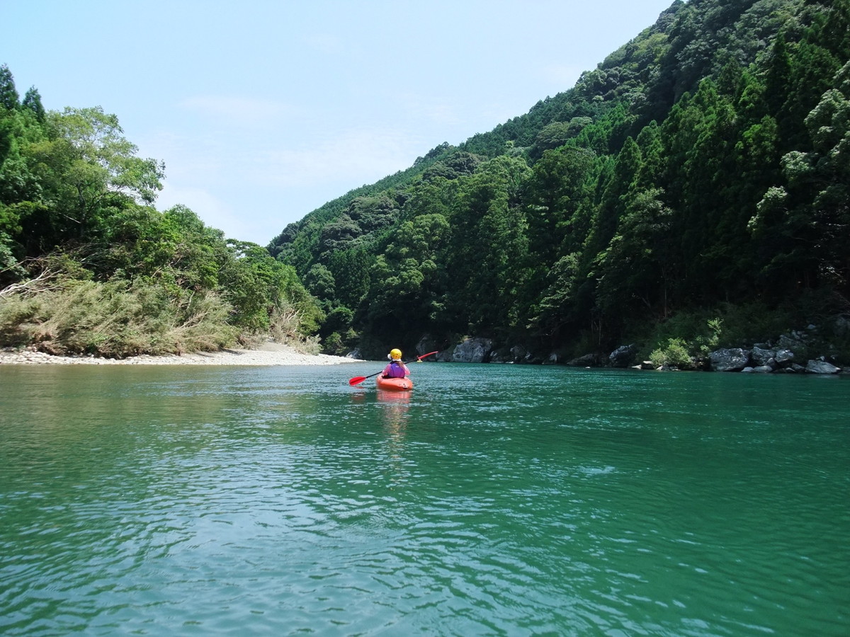 古座川・カヌー川下り