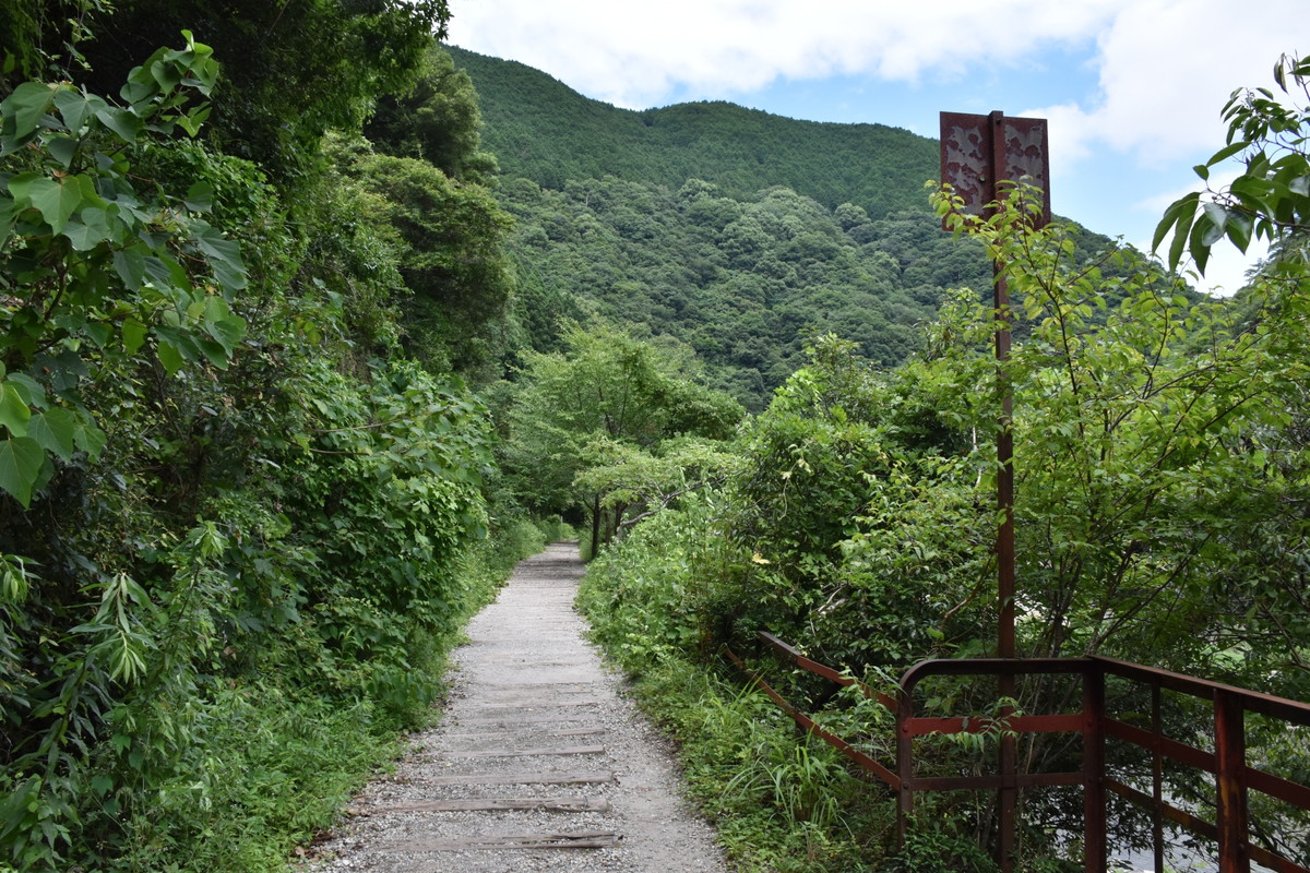 武庫川渓谷廃線跡