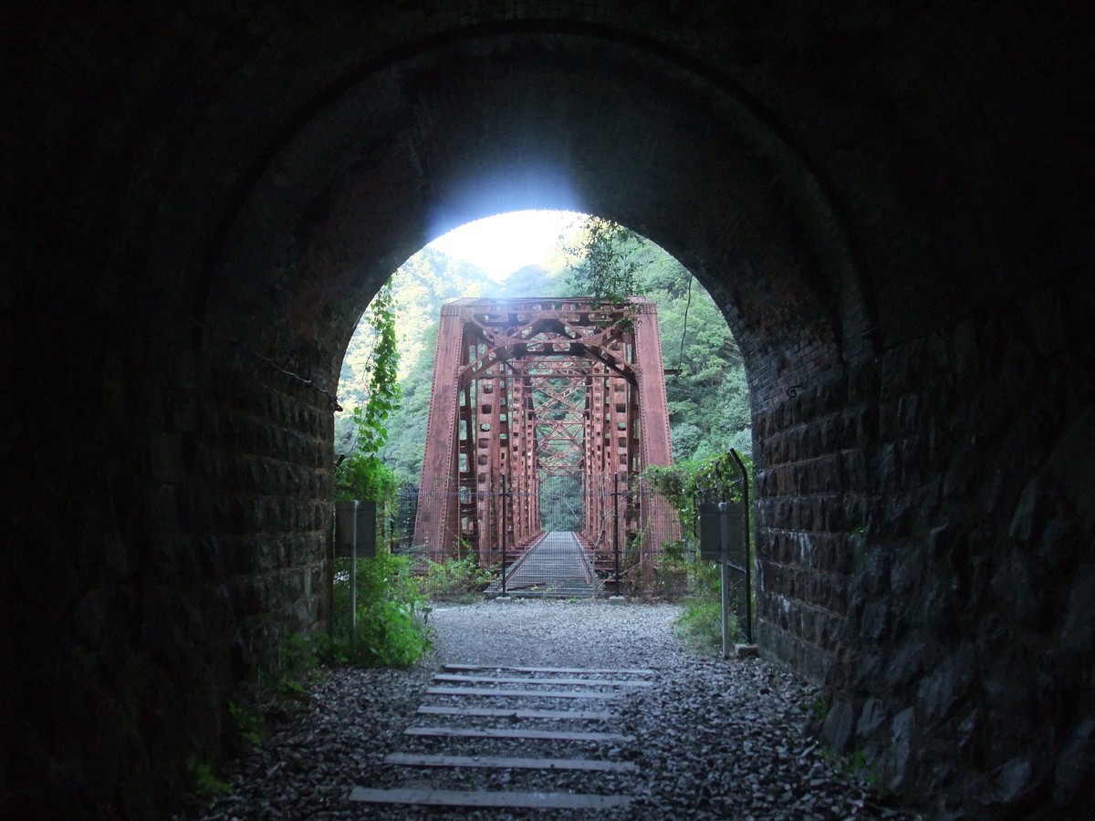 武庫川渓谷廃線跡