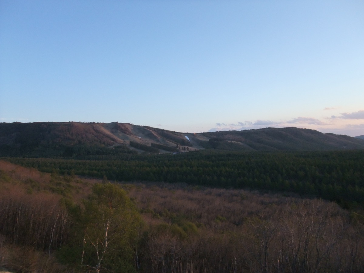 白樺高原夕陽の丘