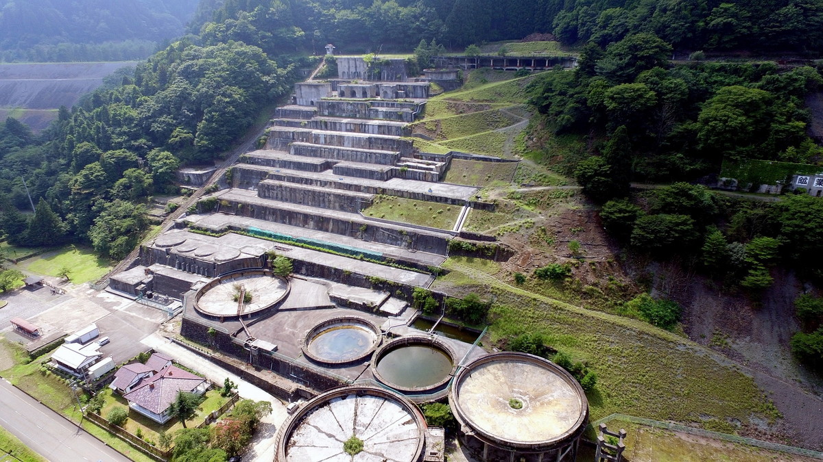 神子畑選鉱場跡