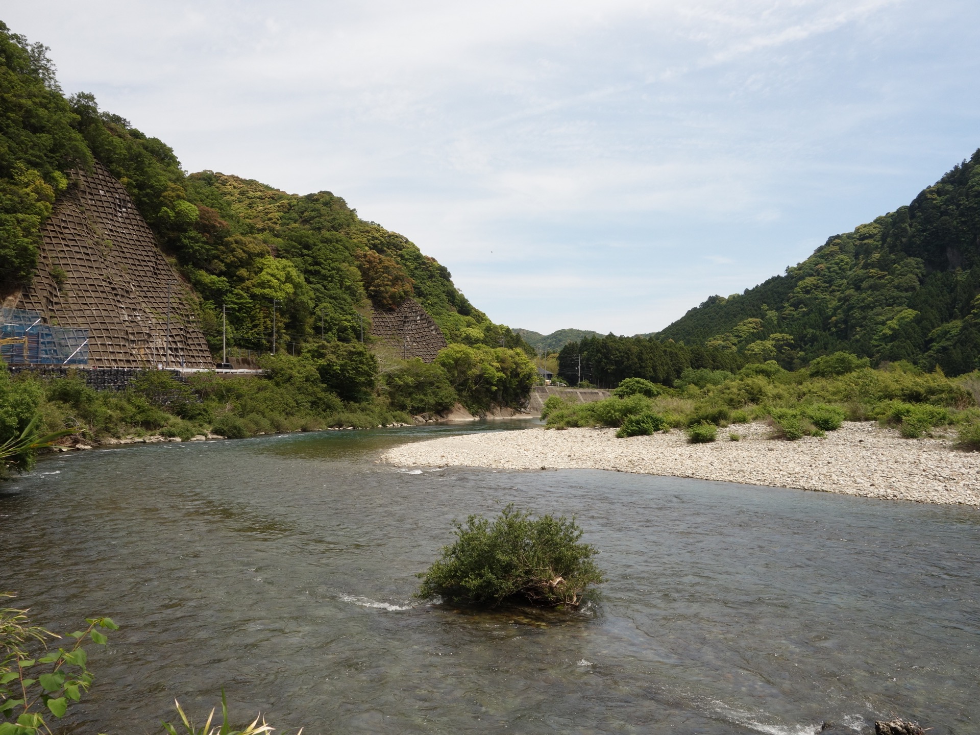 明神の潜水橋