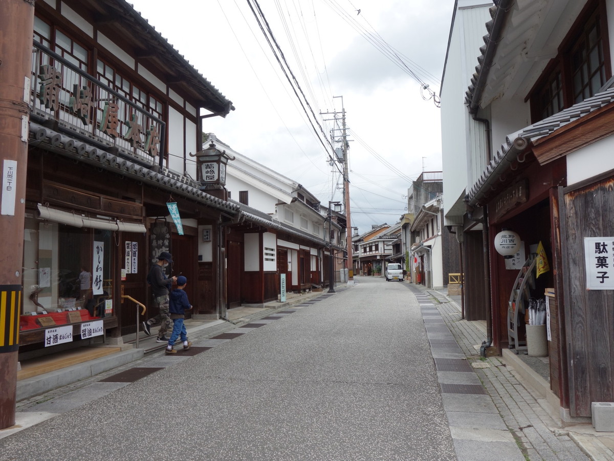 龍野の町並み