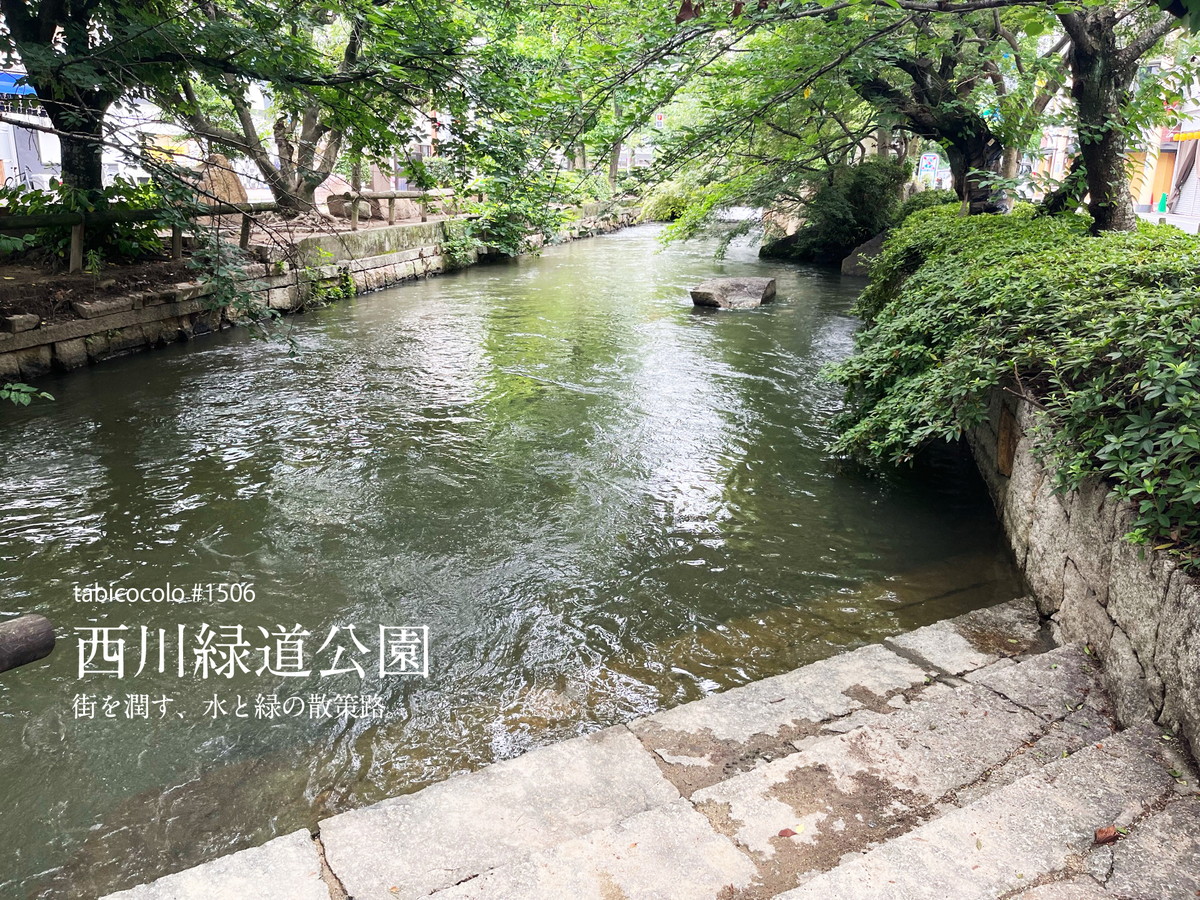 西川緑道公園