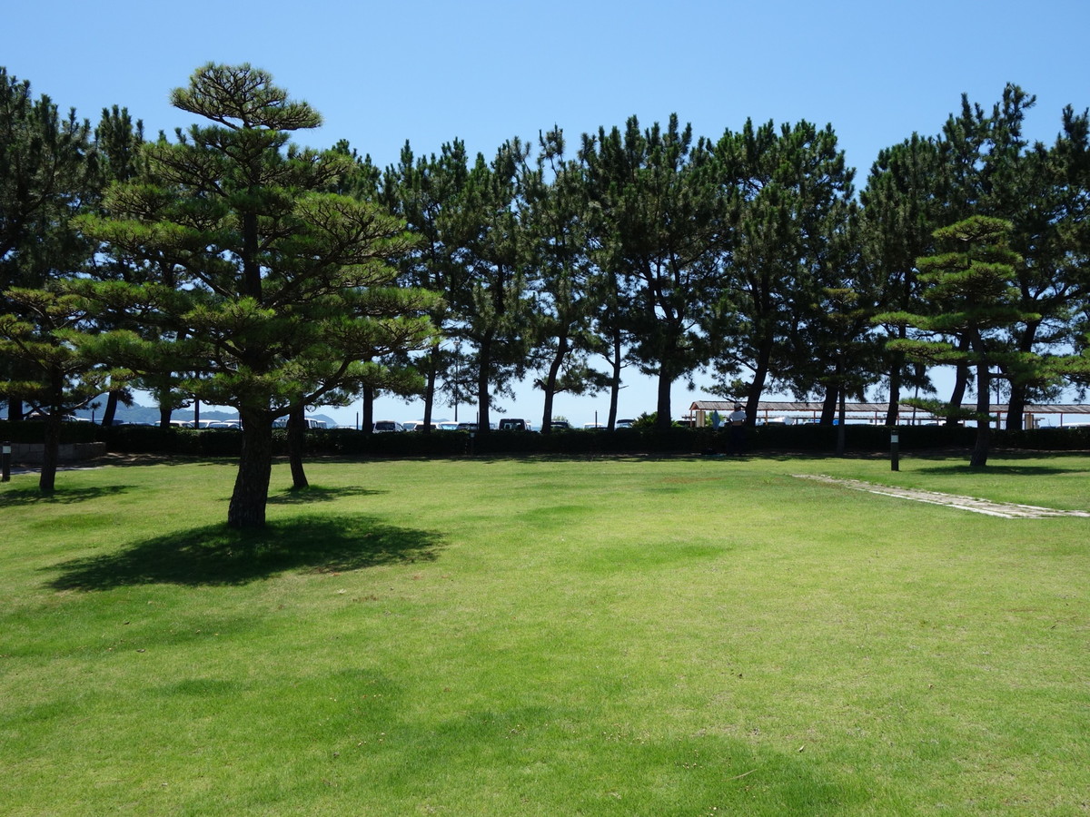 片男波公園・片男波海水浴場