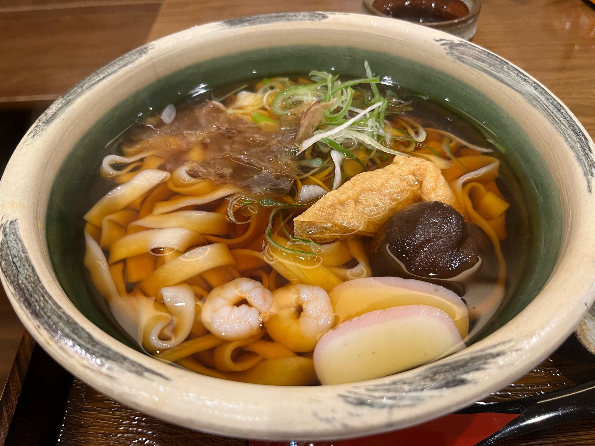 きしめん家天むす比呂野・きしめん/天むす