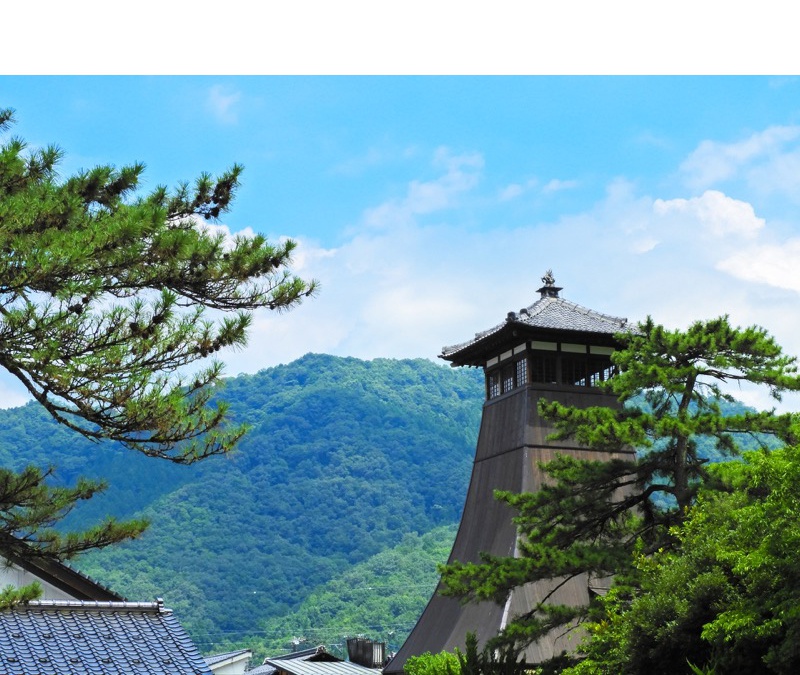 出石の町並み