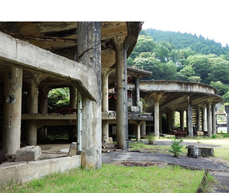 神子畑選鉱場跡