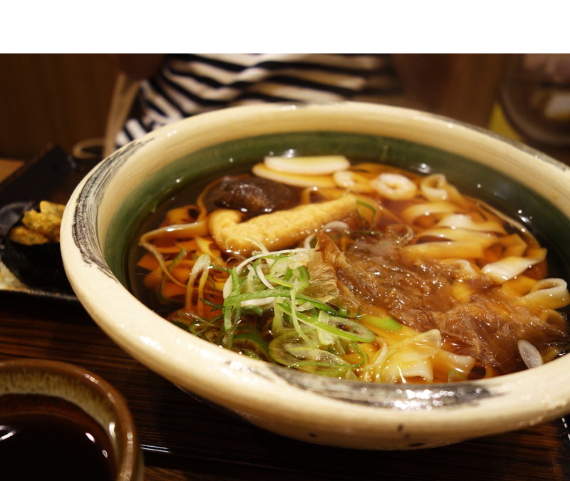 きしめん家天むす比呂野・きしめん/天むす