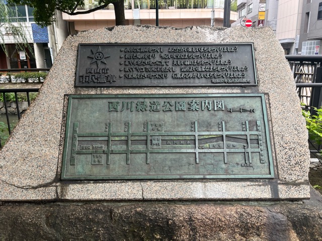 西川緑道公園
