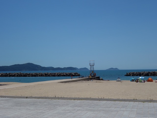 片男波公園・片男波海水浴場