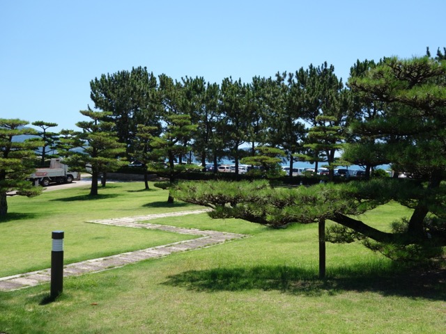 片男波公園・片男波海水浴場