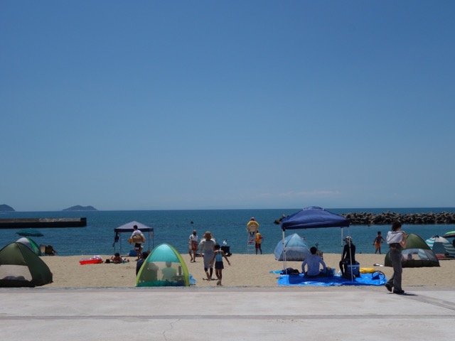 片男波公園・片男波海水浴場