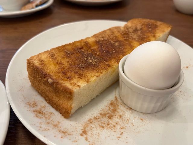 喫茶まつば・小倉トースト