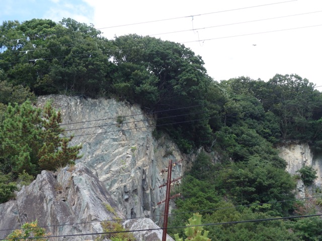 岩見の柱状節理