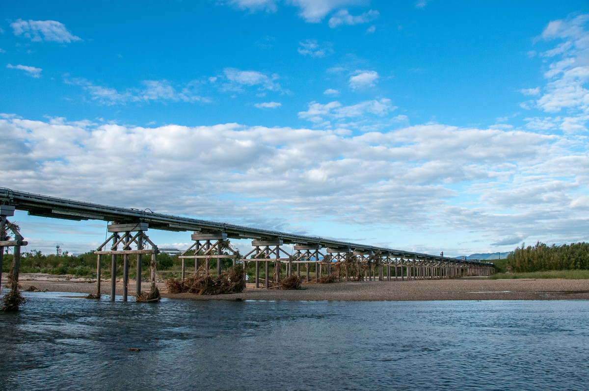 八幡流れ橋(上津屋橋)