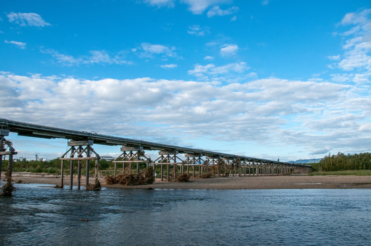 八幡流れ橋（上津屋橋）