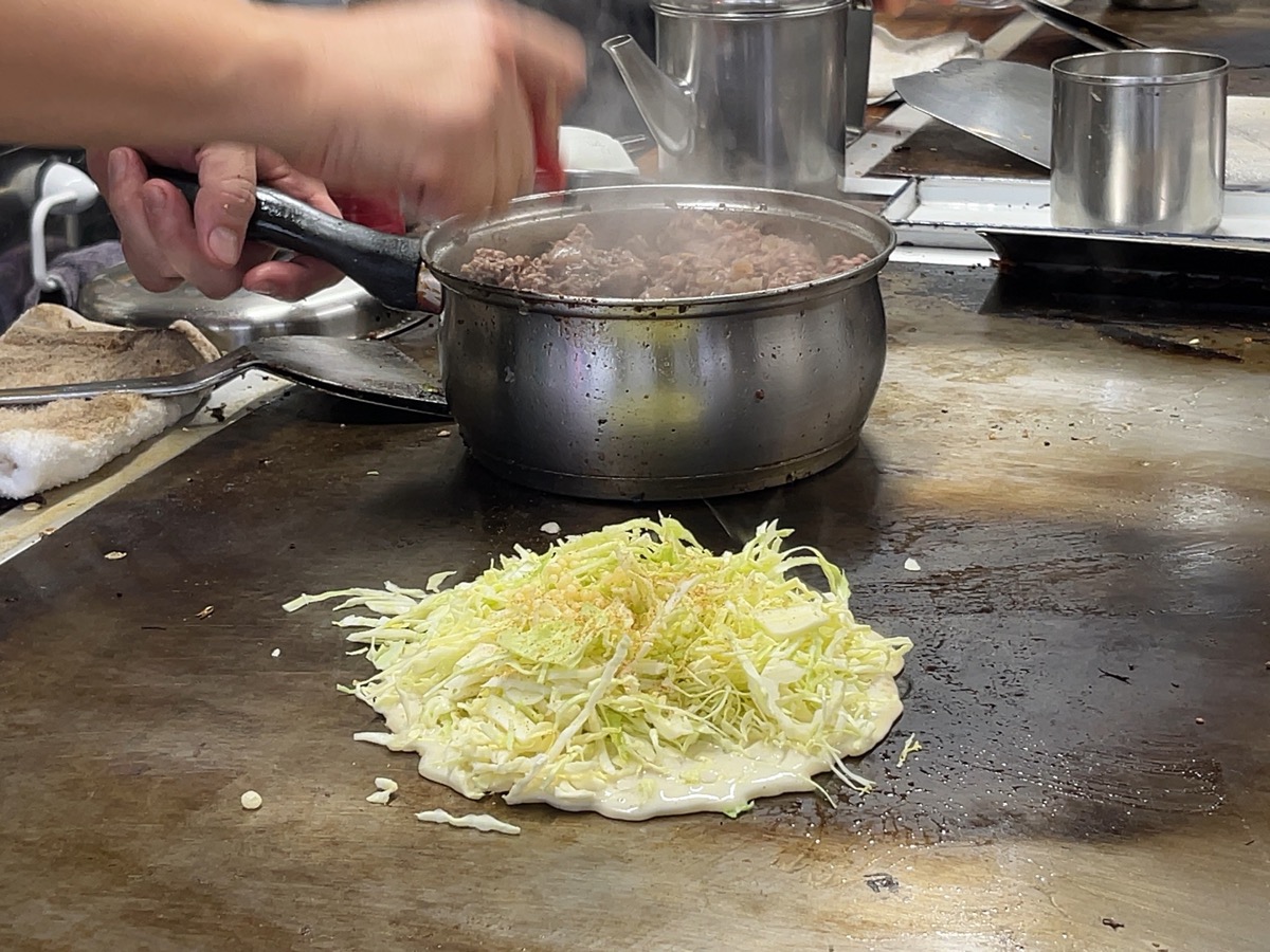 青森・そばめし/すじ焼き