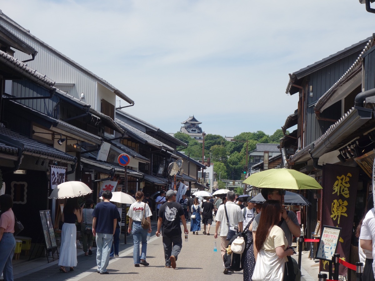 犬山城下町