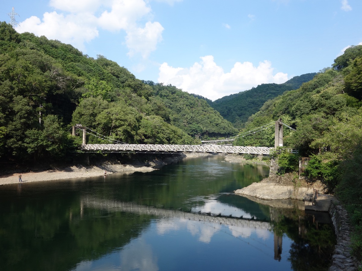天ヶ瀬ダム・旧志津川発電所
