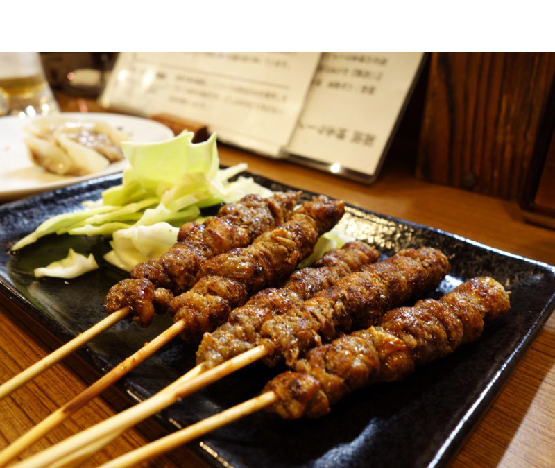 うま馬・博多ひとくち餃子/とり皮