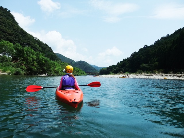 古座川・カヌー川下り