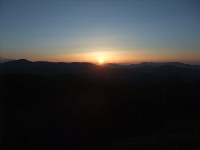 白樺高原夕陽の丘