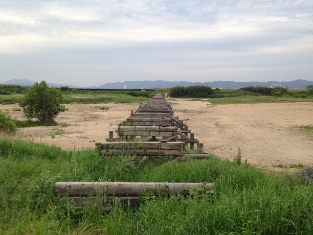 八幡流れ橋(上津屋橋)