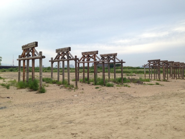 八幡流れ橋（上津屋橋）