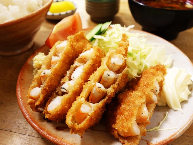 酒津屋・海老カツ