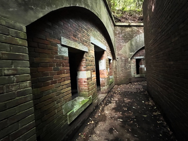 深山第一砲台跡