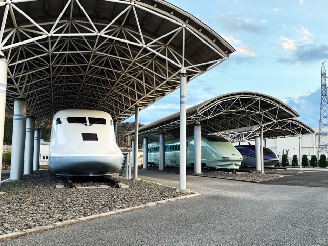 新幹線高速試験車両保存場