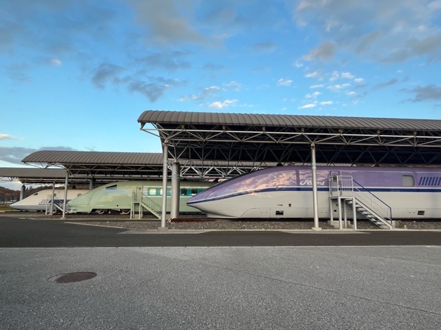 新幹線高速試験車両保存場