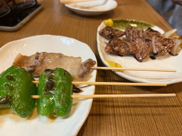 うま馬・博多ひとくち餃子/とり皮