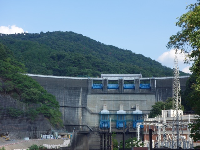 天ヶ瀬ダム・旧志津川発電所