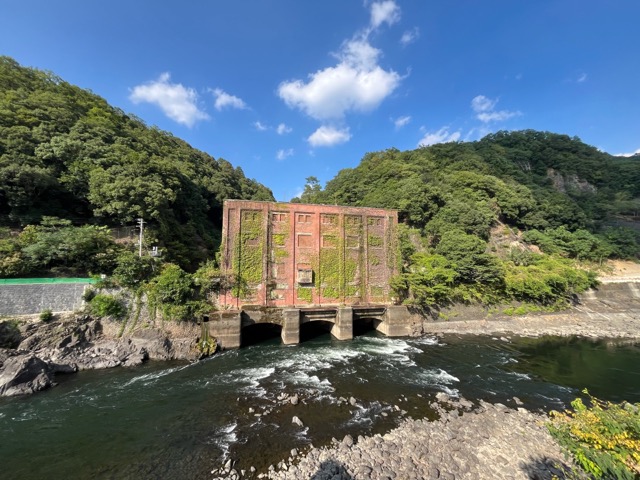 天ヶ瀬ダム・旧志津川発電所