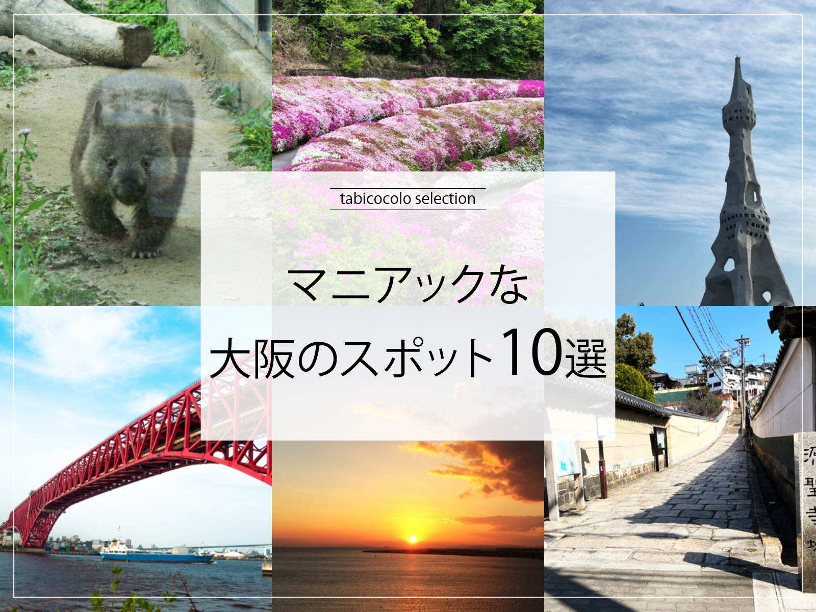 マニアックな大阪府のスポット10選